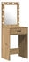 vidaXL Schminktisch mit Tür 3 pcs Braun 50 x 41 x 135 cm Holzwerkstoff (3334262)
