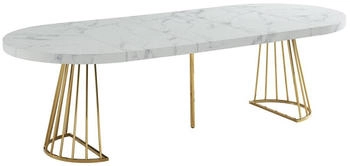 Kauf-Unique Firela white/gold 110 - 20 cm x 76 cm x 110 cm