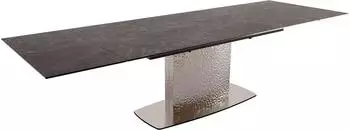 DeLife Esstisch Edge 200-300x100 Keramik Laminam nero greco (37988)