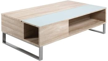 Selsey Kostrena in Sonoma Eiche + Glaseinsatz 110x60 cm 60 cm X 35 cm X 110 cm