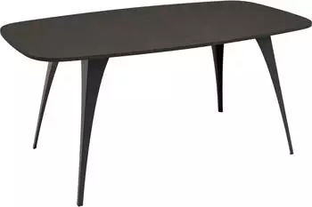 Mirjan24 Tisch Aura 160 Esszimmer Ausziehbar Loft Esszimmertisch Wohnzimmer schwarz 90 cm X 76 cm X 160 198 cm