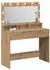 vidaXL Schminktisch Eiche handwerklich 100 x 41 x 135 cm Holzwerkstoff (865108)