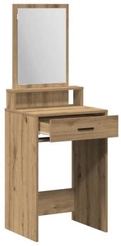 vidaXL Schminktisch Artisan Eiche 50 x 41 x 140 cm Holzwerkstoff (865135)