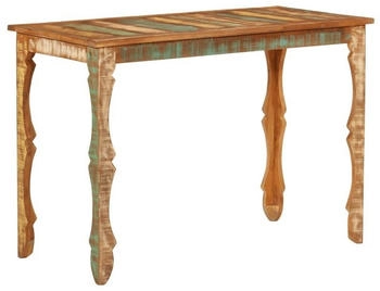 vidaXL Esstisch Tisch für Küche Esszimmer Esszimmertisch mit viel Platz für Snacks Getränke Küchentisch Holztisch Altholz Massivholz (354996)