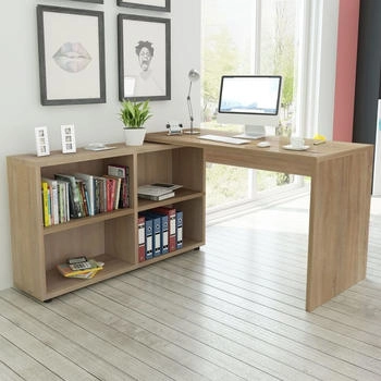 vidaXL Esstisch 140x80x75 cm Eiche [EEK: ] (243055)