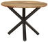 vidaXL Esstisch Rund 100x100x75 cm Altholz Massiv [EEK: ] (321682)