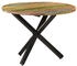 vidaXL Esstisch Rund 100x100x75 cm Altholz Massiv [EEK: ] (321682)