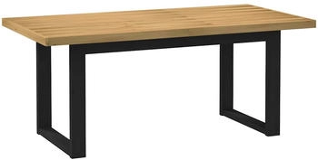 vidaXL Esstisch NOAIN U-Form-Beine 180x90x75 cm Massivholz Kiefer [ : ] (3328259)