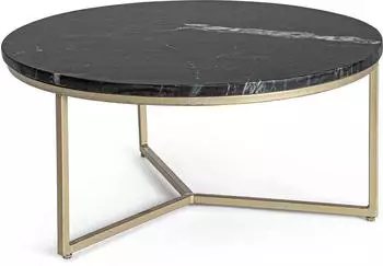 Bizzotto Prescott aus Marmor, ß 68 cm schwarz
