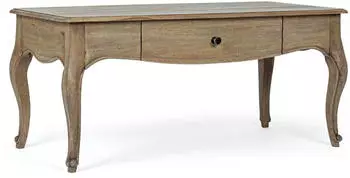 Natur24 Do+ille 110x55x50cm Korpus aus Mangoholz + Schublade Braun