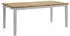 Home Affaire Samba Esstisch Massivholz Buche verlängerbar, weiß/Eiche, 140–180cm (508597-0)