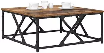vidaXL Couchtisch Altholz 70x70x30cm (882772)