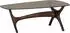 Woood Flash Couchtisch Mangoholz/Braunglas 110x60x42cm