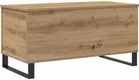 vidaXL Couchtisch Artisan-Eiche 90x44,5x45 cm Holzwerkstoff