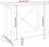 vidaXL Konsolentisch 110x38x75 cm Holzwerkstoff (345692)
