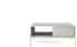 Bettso Nova Couchtisch mit Ablage, Schubladen, Grau/Gold, 104x46x68cm