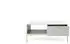 Bettso Nova Couchtisch mit Ablage, Schubladen, Grau/Gold, 104x46x68cm
