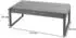 MCW MCW-L53 Couchtisch Metall Marmor-Optik grau 110x43x64cm (90728)