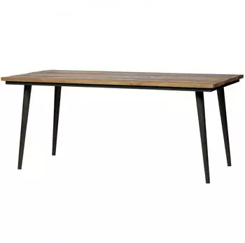 Livetastic Guild Esstisch Ulmenholz/Metall, teilmassiv, 220x90cm (001883038601)