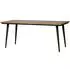 Livetastic Guild Esstisch Ulmenholz/Metall, teilmassiv, 220x90cm (001883038601)