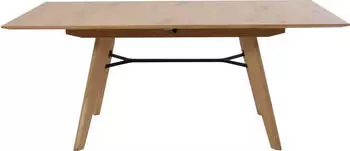 K+W Komfort & Wohnen Giacomo IV Esstisch Asteiche bianco furniert, 180x90cm (Funktionstisch)