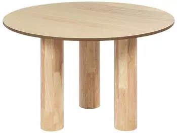 Beliani Orin Esstisch rund Holz hell ⌀120cm (Orin)