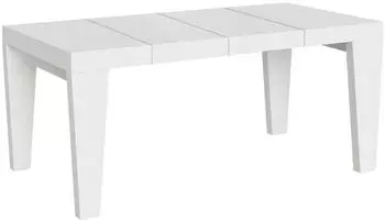 Itamoby Spimbo Premium Ausziehbarer Tisch 90x140/244cm Esche Weiß