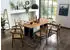 SIT TOPS & TABLES Baumkantentisch Akazie massiv, Metallgestell schwarz, 160x85cm (16058-11)