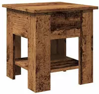 vidaXL Couchtisch Altholz-Optik 40x40x42 cm Holzwerkstoff