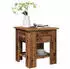 vidaXL Couchtisch Altholz-Optik 40x40x42cm Holzwerkstoff (856798)