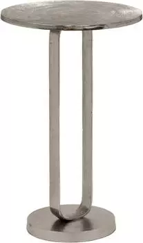 Mirrors and More Tamara Beistelltisch Metall, silberfarben, H:61cm (82780189)