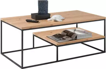 Stolkom Thore 2 Couchtisch Eiche Massiv FSC-Zertifiziert, 110x60x42cm (Couchtisch Thore 2)