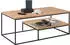 Stolkom Thore 2 Couchtisch Eiche Massiv FSC-Zertifiziert, 110x60x42cm (Couchtisch Thore 2)