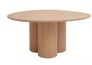Miliboo Hollen Couchtisch Helles Holz B78cm (51629)