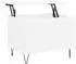 vidaXL Couchtisch Weiß 60x44,5x45cm Holzwerkstoff (830948)