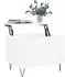 vidaXL Couchtisch Weiß 60x44,5x45cm Holzwerkstoff (830948)