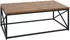 MCW MCW-A27 Couchtisch Metall 3D-Struktur Wildeiche-Optik 110x44x60cm (92386)