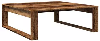 vidaXL Couchtisch Altholz-Optik 100x100x35cm Holzwerkstoff (856690)