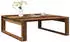 vidaXL Couchtisch Altholz-Optik 100x100x35cm Holzwerkstoff (856690)