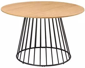 Atmosphera Rayo Runder Esstisch, Eschenholzfurnier, 120cm (Rayo)