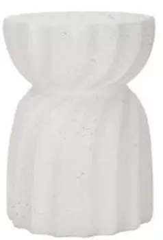 Mauro Ferretti Twisty Beistelltisch Creme Ø36x47,5cm (1429430000)