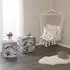Homestyle4u Beistelltisch Würfel Holz Grau Shabby 45x45x45cm 2er-Set
