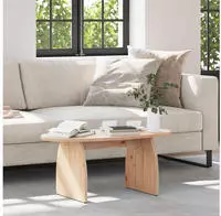 vidaXL Couchtisch Braun 80 x 40 x 35 cm Massives Kiefernholz