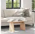 vidaXL Couchtisch Massivkiefer Braun 80x40x35cm (873532)