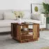 vidaXL Couchtisch Altholz-Optik 55x55x42cm Holzwerkstoff (856802)