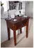 Massivmoebel24 Oxford Beistelltisch Akazie massiv nougat lackiert 60x40x75cm (09-100-620-9607)