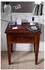 Massivmoebel24 Oxford Beistelltisch Akazie massiv nougat lackiert 60x40x75cm (09-100-620-9607)