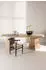 Venture Home Bootcut Esstisch oval 230x115x76cm, Natur