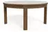 ebuy24 Southampton Couchtisch Keramik, Eiche furniert, rund, 90x90x45cm