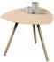 M2 Kollektion Mira 1 Beistelltisch Metall pulverbeschichtet cremeweiß 50x40x50cm (384070)